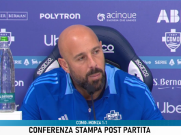 Reina conferenza post como monza