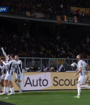 Lecce-Juventus 0-1 CAMBIASO