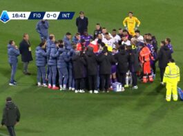 fiorentina-inter sospesa