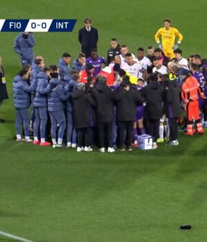 fiorentina-inter sospesa