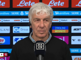 le parole di Gasperini al temrine della partita