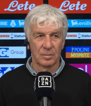 le parole di Gasperini al temrine della partita