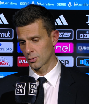 CONFERENZA STAMPA Thiago Motta allenatore della Juventus parla dopo la partita