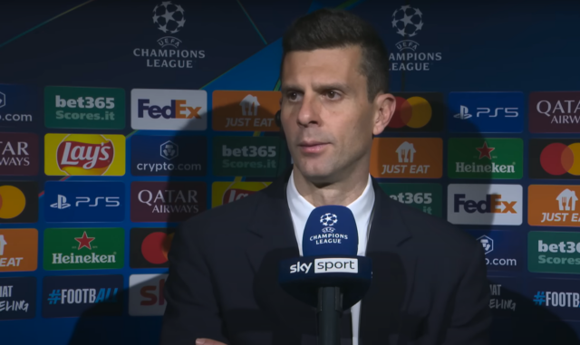 Thiago Motta ex allenatore della Juventus