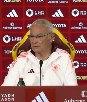 Claudio Ranieri conferenza stampa prima di Cagliari-Roma
