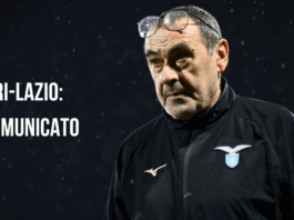 Sarri-Lazio, il comunicato del club